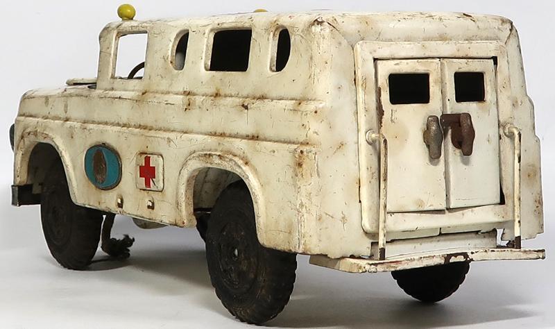 マルサン, ブリキ, 救急車, 中古