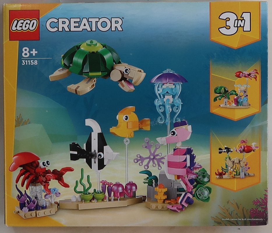 LEGO, CREATOR, 3 IN 1, 31158, 中古