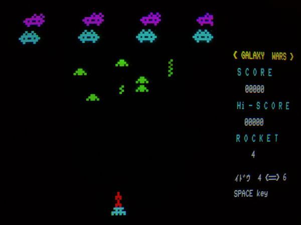 【PC-8001ソフト】ギャラクシーウォーズ【磁気テープ】 PC-8001 テープ CSG ギャラクシー/星間戦争 マイコンショップ 箱