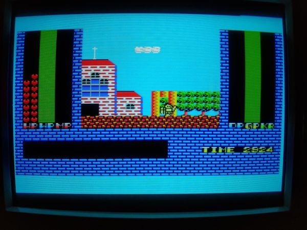 [ рабочий товар * картридж ]ROMANCIA роман siaMSX2. игра soft MSX