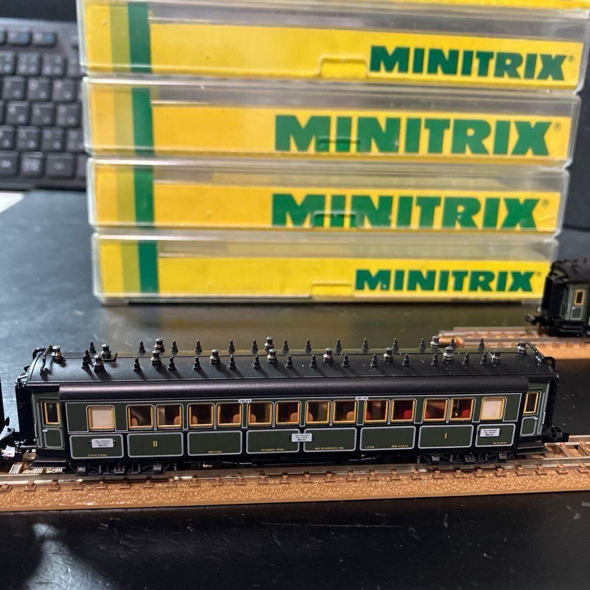 MINITRIX 13368 SBB 荷物車 MINITRIX 王立バイエルン邦有鉄道 Bavarian 荷物車1st/2st・3st