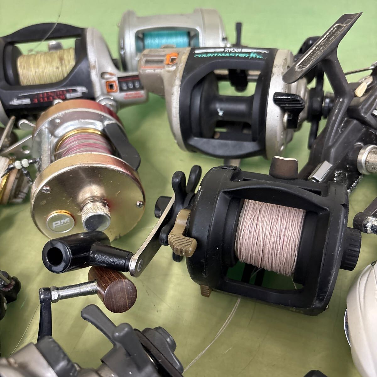 *77 катушка совместно 19 пункт Daiwa Ryobi и т.п. рыбалка рыболовная снасть морская рыбалка . рыбалка утиль 