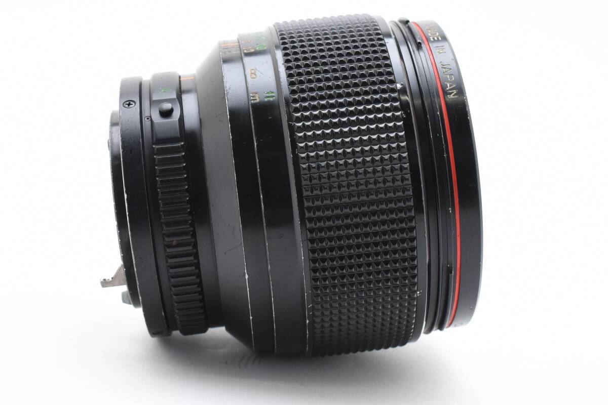  Canon линзы CANON LENS FD 85mm 1.2 L ручной диапазон фокусировки линзы работоспособность не проверялась 