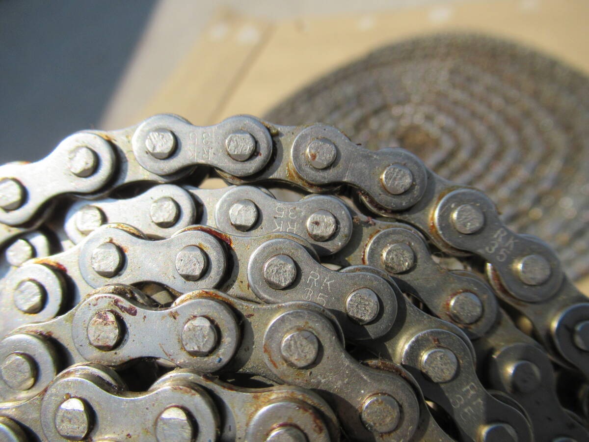 未使用 ステンレス製 ローラチェーン RK35 チェーン抜き付 中古　チェーン用切断工具_画像3