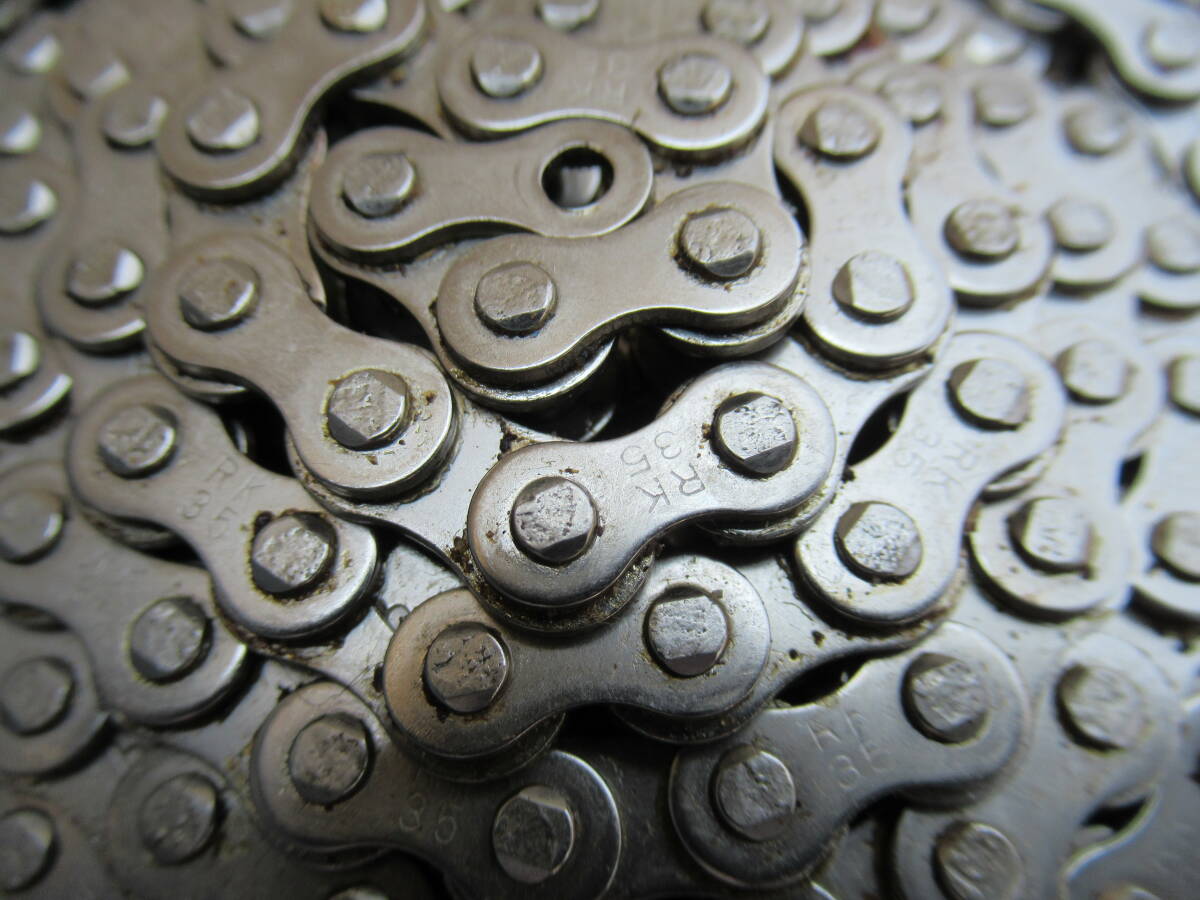 未使用 ステンレス製 ローラチェーン RK35 チェーン抜き付 中古　チェーン用切断工具_画像5