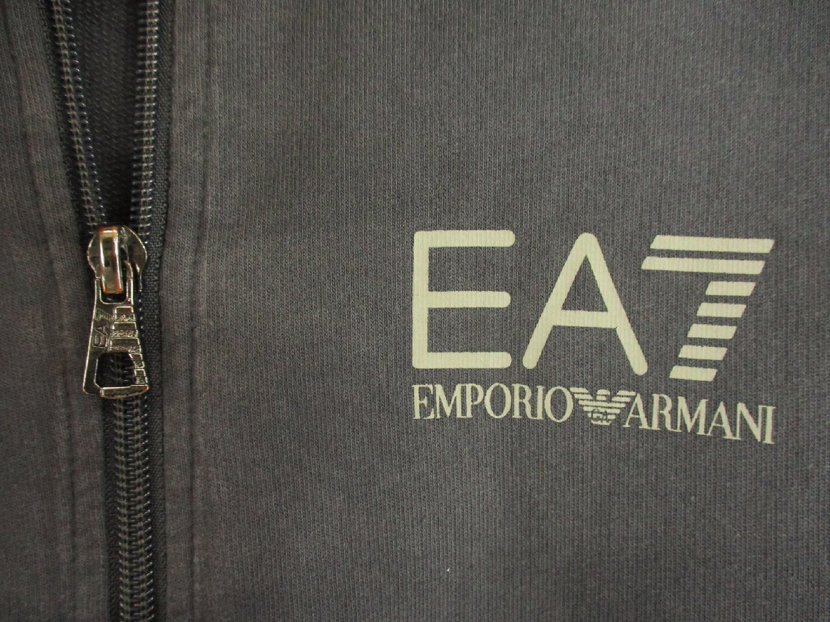 エンポリオアルマーニ EA7＜デカロゴ ジップ付 薄手ジャケット＞M2056s_画像3