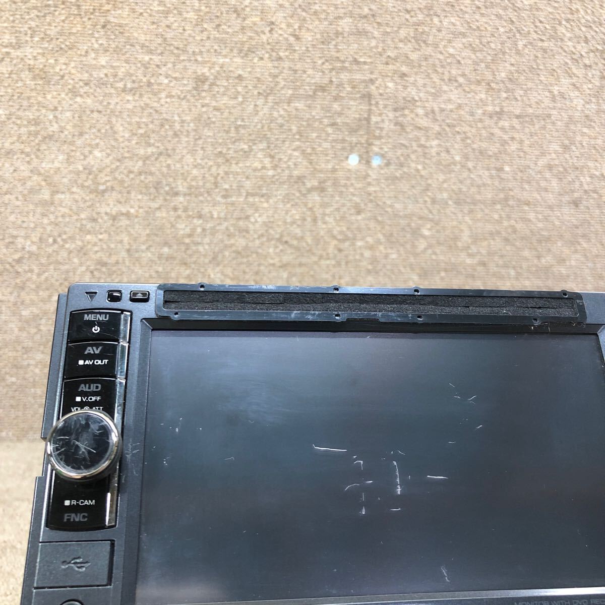 AV6-139 супер-скидка машина стерео DVD плеер KENWOOD DDX318 067X0333 CD DVD USB корпус только простой рабочее состояние подтверждено б/у текущее состояние товар 