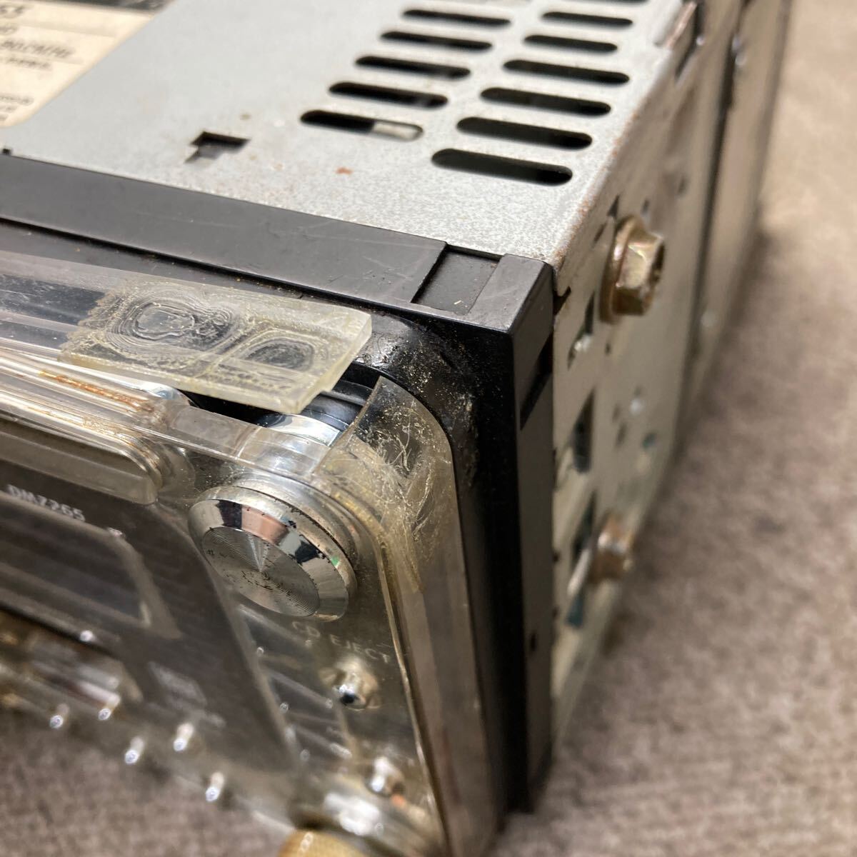 AV6-279 激安 カーステレオ clarion DMZ265 0139769 FM/AM CD プレーヤー 本體のみ 簡易動(dòng)作確認(rèn)済み 中古現(xiàn)狀品