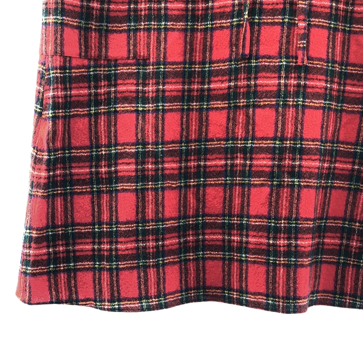 【新品】 R&D.M.Co / オールドマンズテーラー | WOOL TARTAN CHECK STRING SKIRT ウールタータンチェック ストリングスカート_画像3