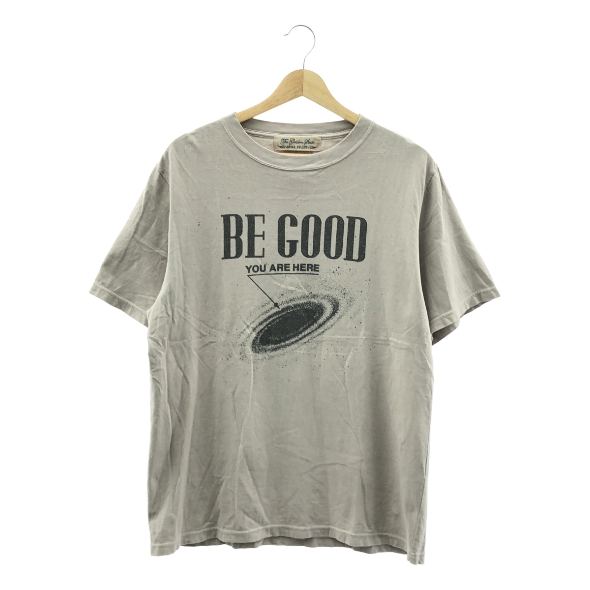 MUSE REMI RELIEF/レミレリーフ BE GOOD Tシャツ グレー MUSE de Deuxieme Classe / ミューズドゥーズィーエムクラス
