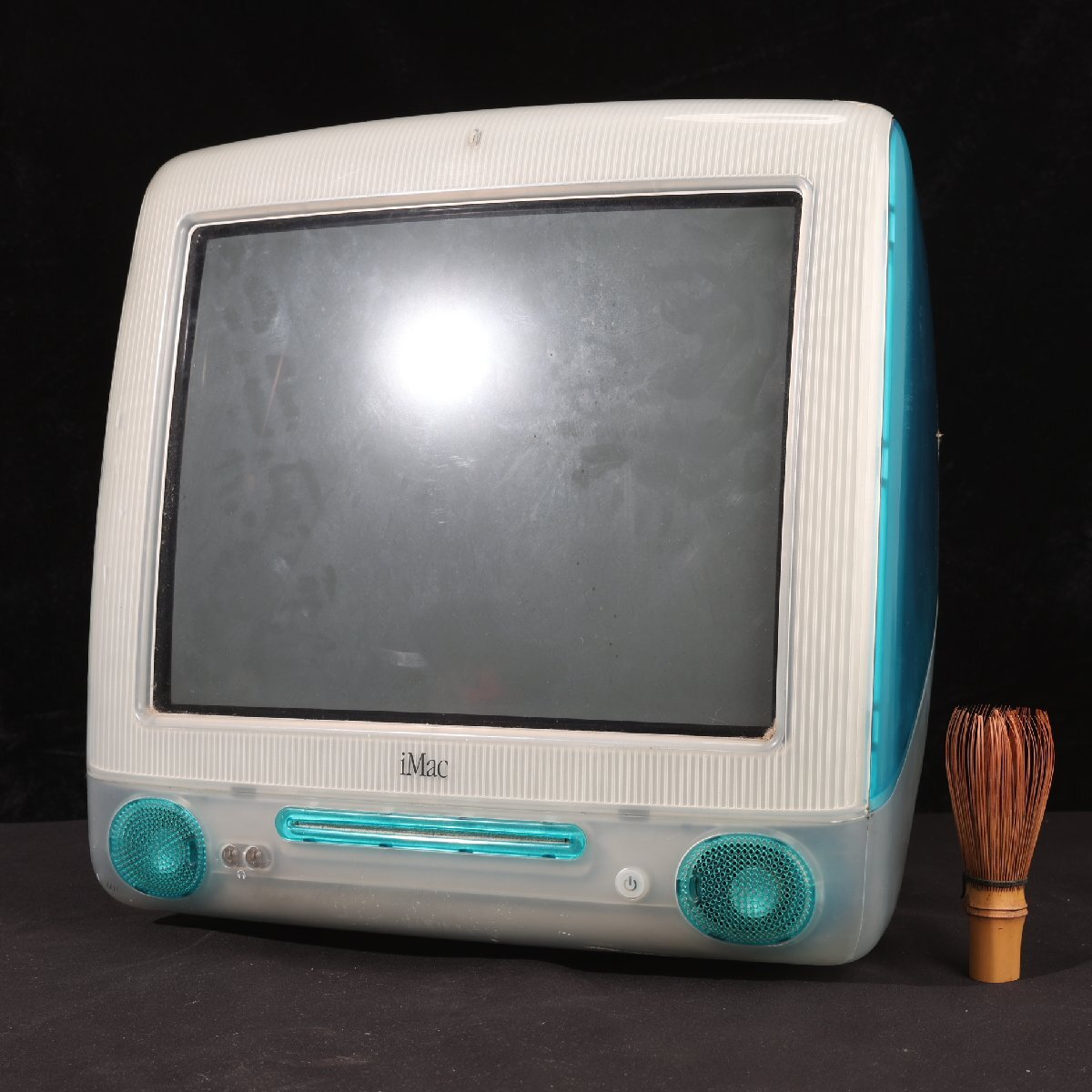 [ редкий товар .]1 иен из I95-V01 Apple фирма первое поколение iMac каркас bon большой голубой корпус только утиль 