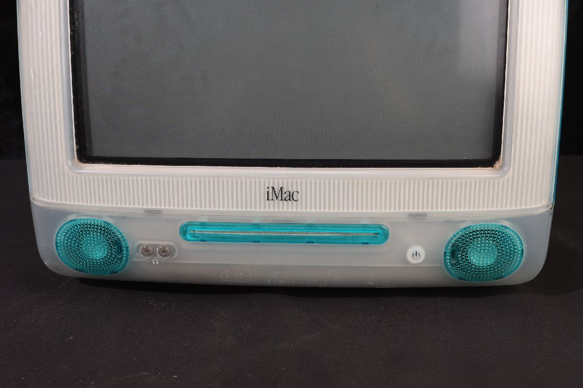 [ редкий товар .]1 иен из I95-V01 Apple фирма первое поколение iMac каркас bon большой голубой корпус только утиль 