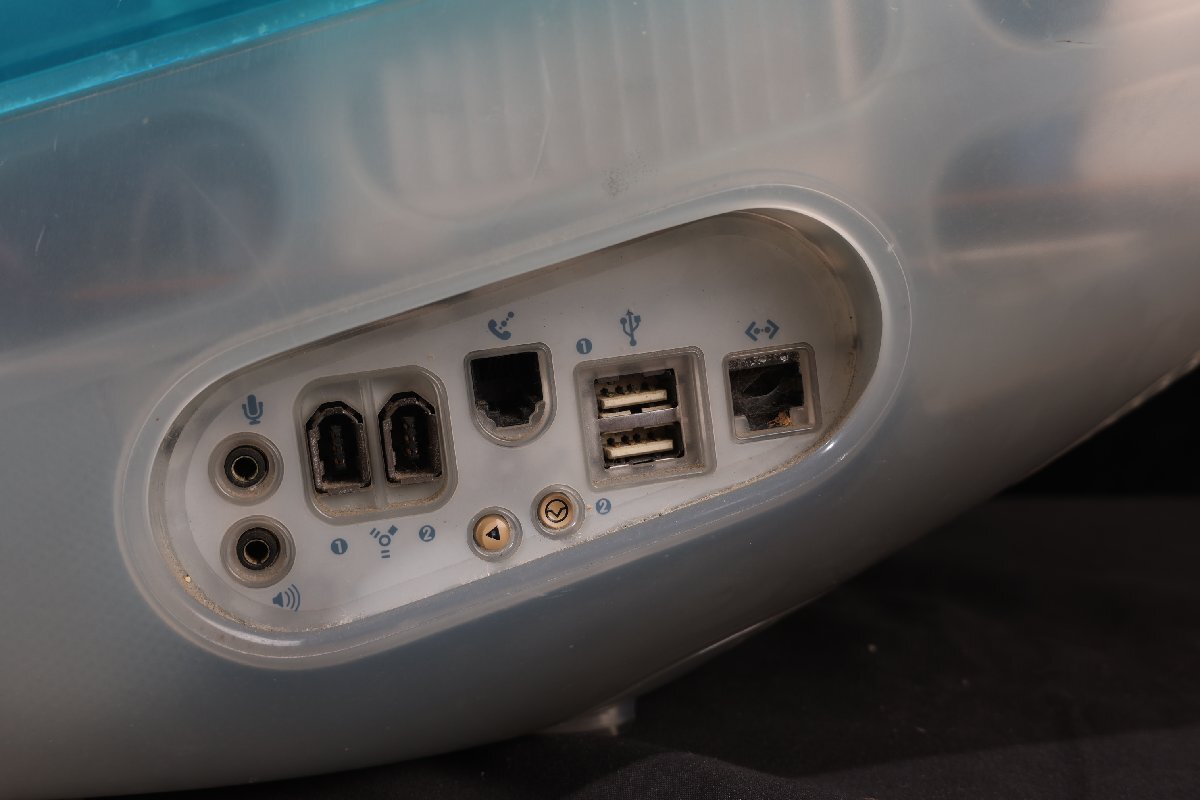 [ редкий товар .]1 иен из I95-V01 Apple фирма первое поколение iMac каркас bon большой голубой корпус только утиль 
