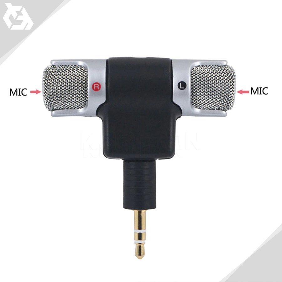 【3極】 ステレオマイク デジタルミニマイク 3.5mm プラグタイプ ステレオ録音 軽量 高品質 x1_画像8