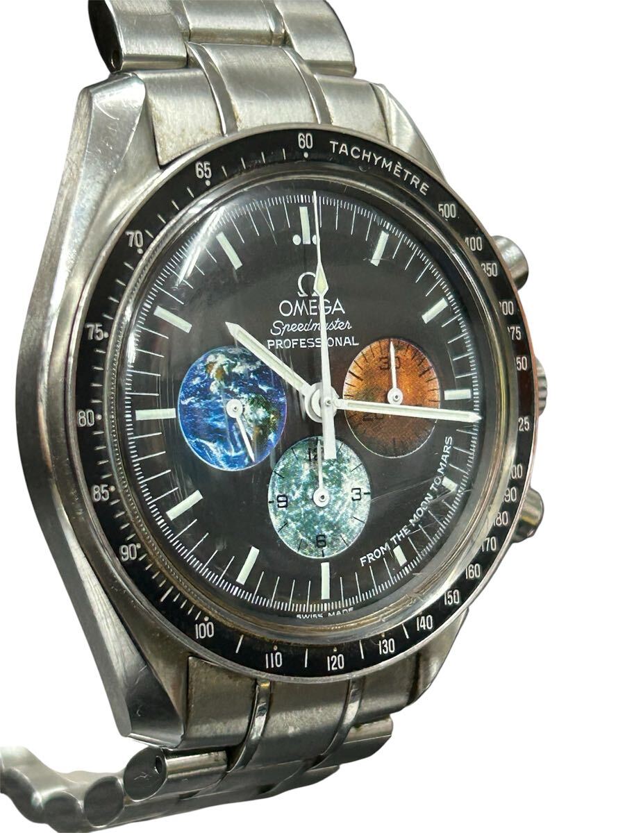 1円スタート　OMEGA オメガ　スピードマスター　プロフェッショナル　ムーンウォッチ　フロムザムーントゥマーズ　3577.50 手巻き　時(shí)計(jì)