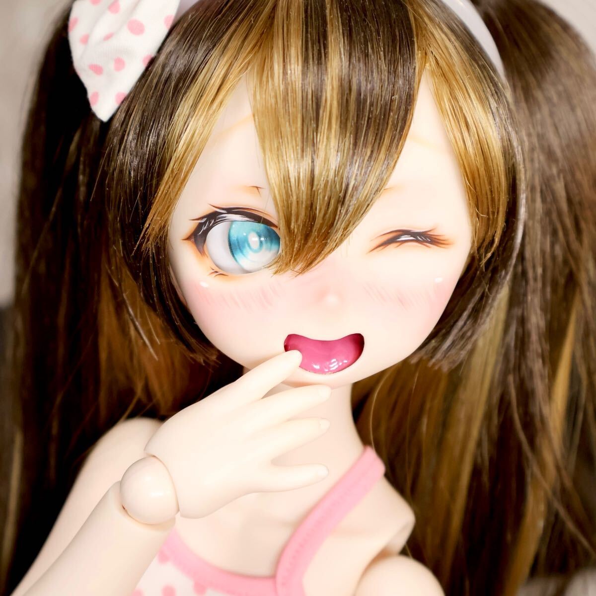*bloody_bride_c*......* DDH-01 шпаклевка пик head + resin I +. детали + слезы детали semi белый . макияж settled custom head 