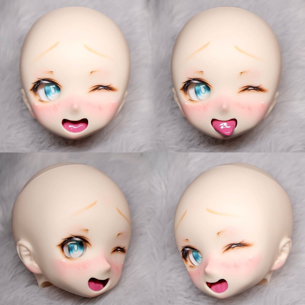*bloody_bride_c*......* DDH-01 шпаклевка пик head + resin I +. детали + слезы детали semi белый . макияж settled custom head 