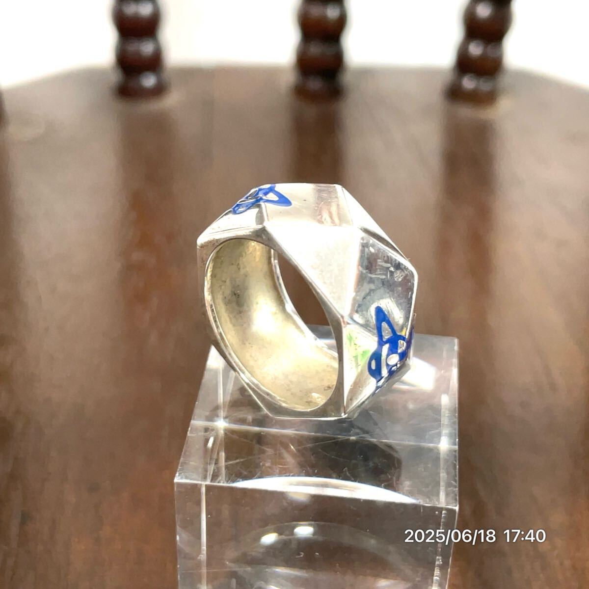 1000 иен ~ SILVER925 SV925 VW Vivienne Westwood o-b Mark кольцо кольцо аксессуары декортивный элемент модные аксессуары 