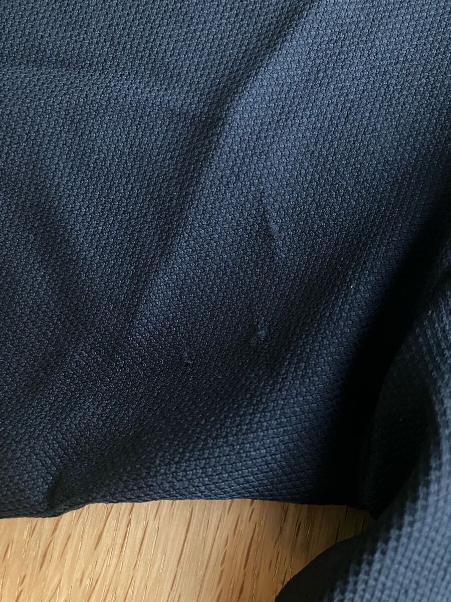 未使用訳あり クロッシースポーツ 長袖 薄手パーカー 黒 140センチ_画像6