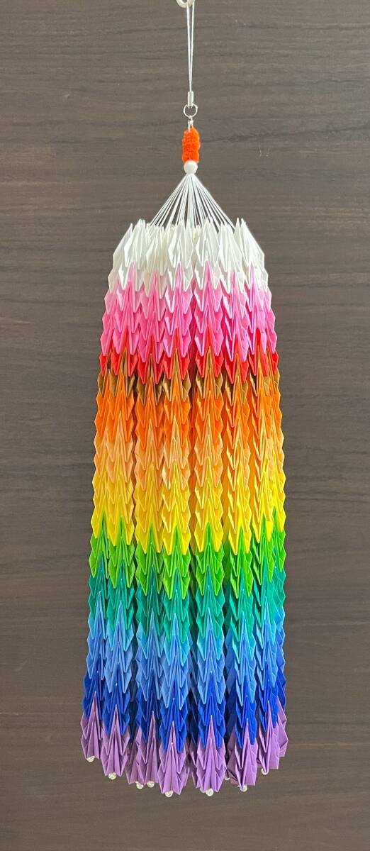 ※在庫処分《千羽鶴 15色 1000羽》⑤-6_画像1