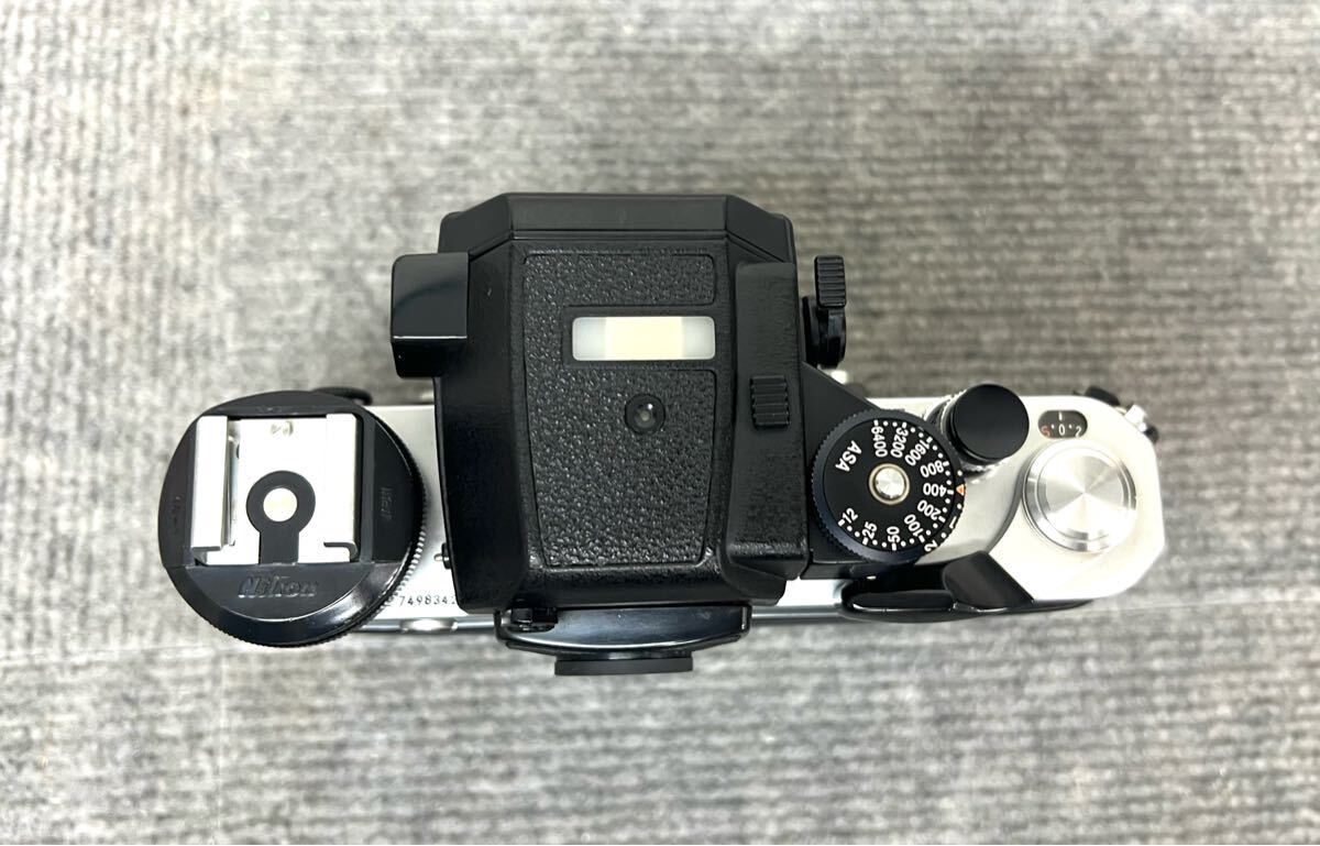 Nikon F2 AS искатель серебряный корпус Nikon однообъективный зеркальный пленочный фотоаппарат shutter подтверждено 0603③