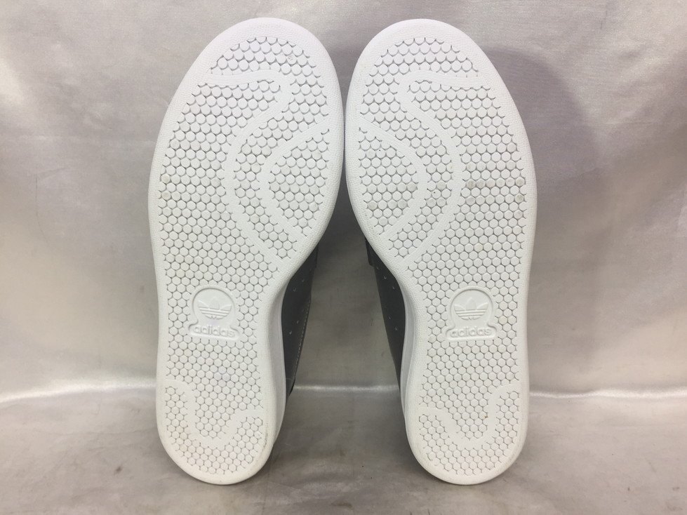 【箱付き美中古品】adidas アディダス FAST ファスト ベルクロ ローカットスニーカー S76661 サイズ：27cm カラー：シルバー メンズ