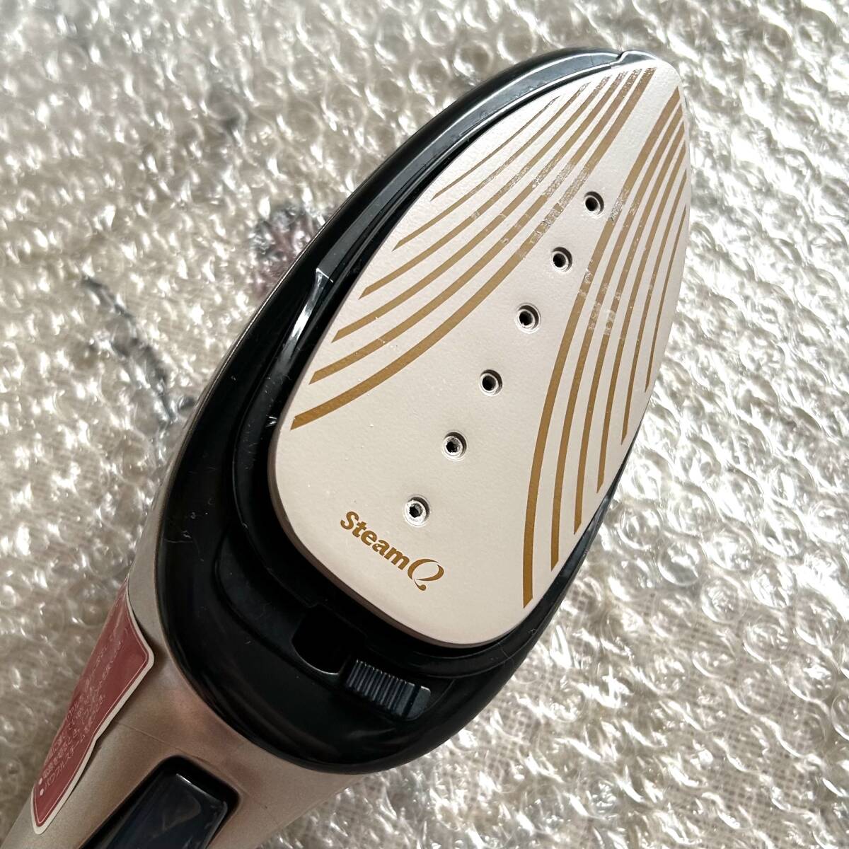 スマイル スチームＱ ハンディスチームアイロン ゴールド StemQ SQ2 衣類 洋服 パワフルハンディスチーマー スチーマー ショップジャパン