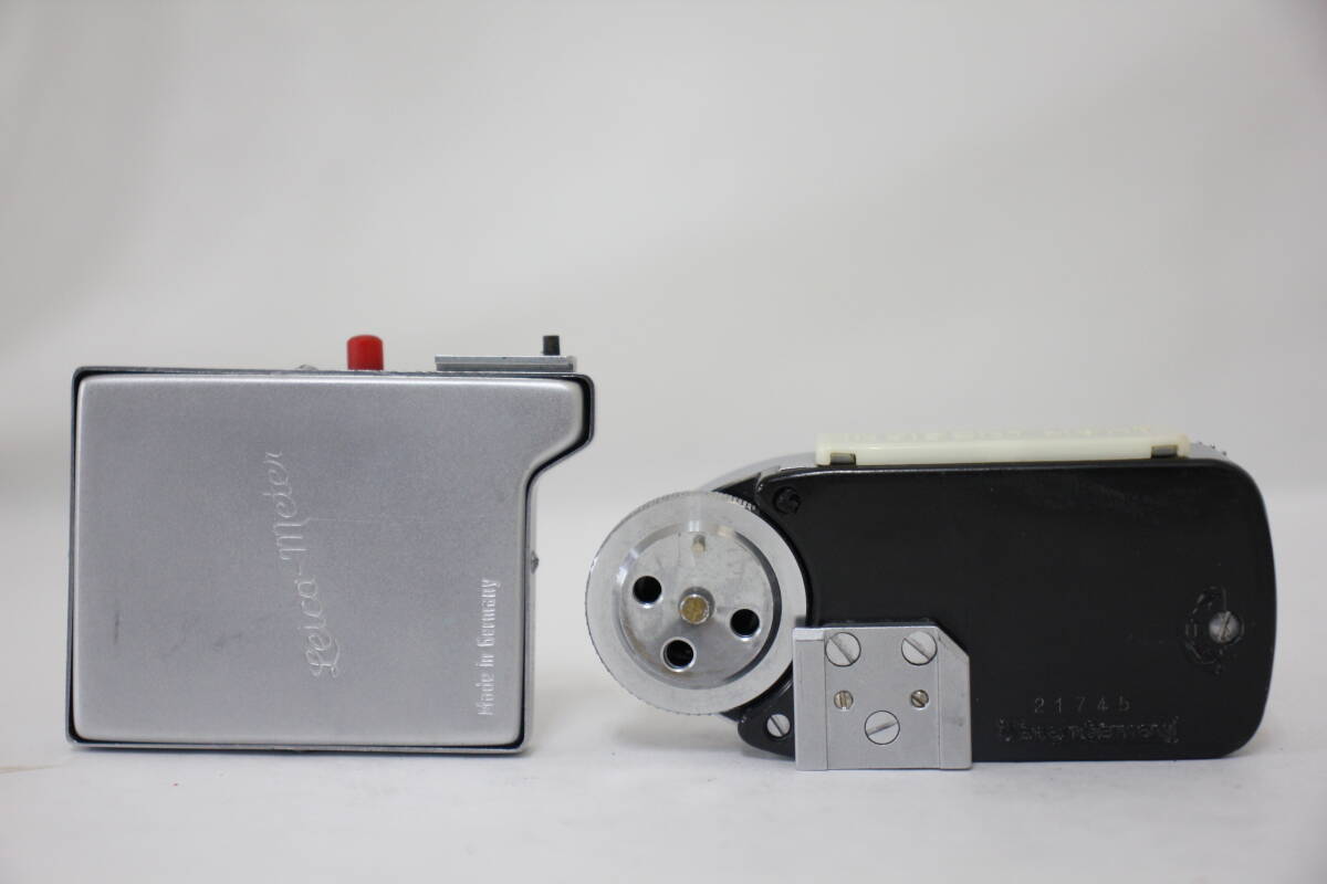 【返品保証】 【元箱付き】ライカ Leica Leitz Meter MC 21745 ブースター付き 露出計 e1552