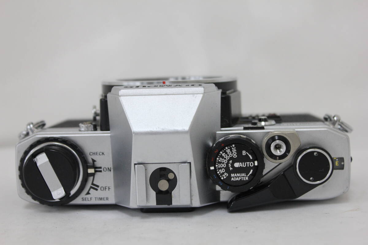 【返品保証】 オリンパス Olympus OM10 Zuiko MC Auto-s 50mm F1.8 ボディレンズセット e1693