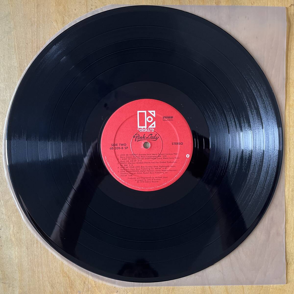 【US ORG サイン入り】Pink Lady ／ Pink Lady LP