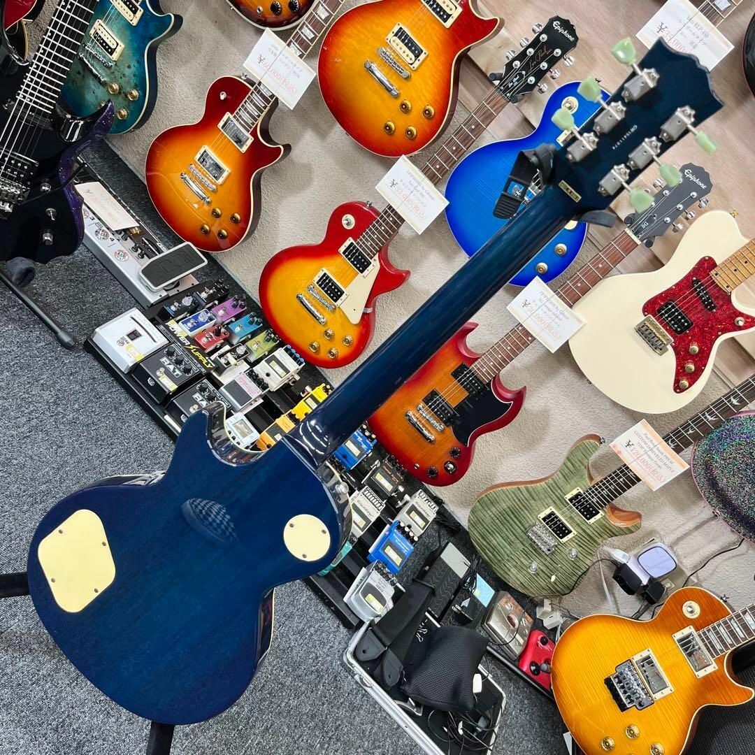 【10357】 Grass Roots レスポールタイプ ブルー 10357】 Grass Roots レスポールタイプ ブルー|Yahoo!フリマ