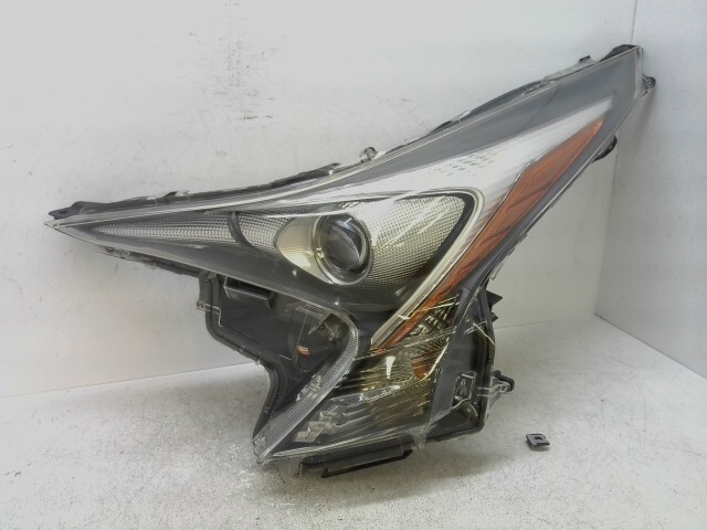 プリウス DAA-ZVW51 左 ヘッド ランプ ライト 202 47-75 50系 前期 標準仕様 ユニットノミ yatsu