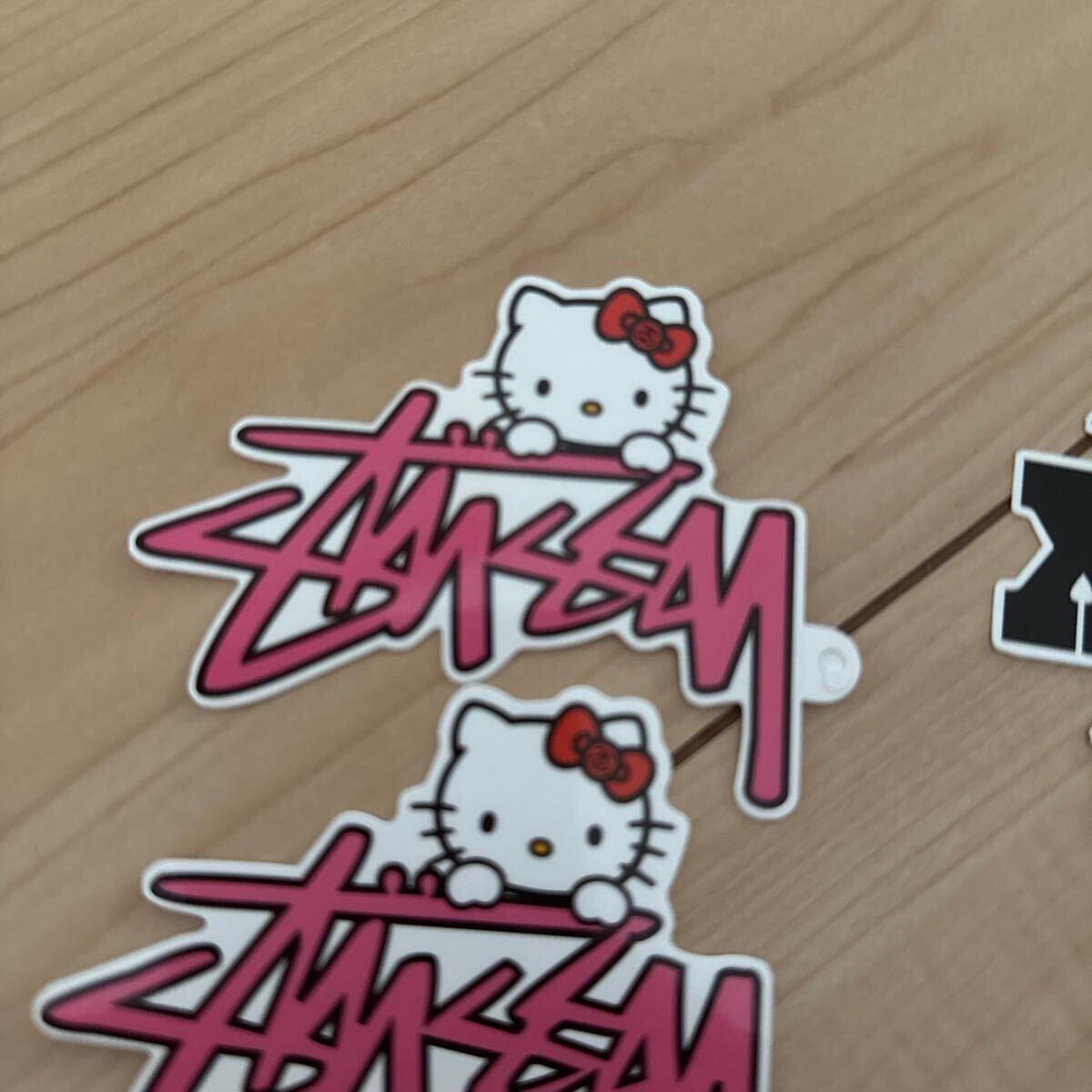 STUSSY× Hello Kitty Stussy 30 годовщина сотрудничество стикер 5 листов не продается 