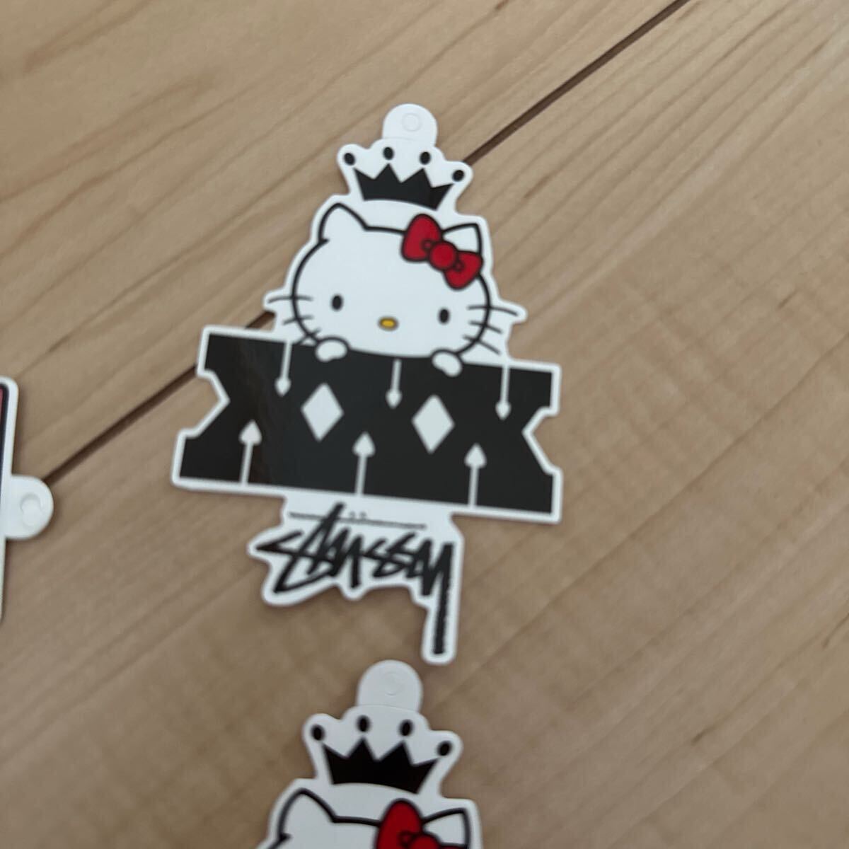 STUSSY× Hello Kitty Stussy 30 годовщина сотрудничество стикер 5 листов не продается 