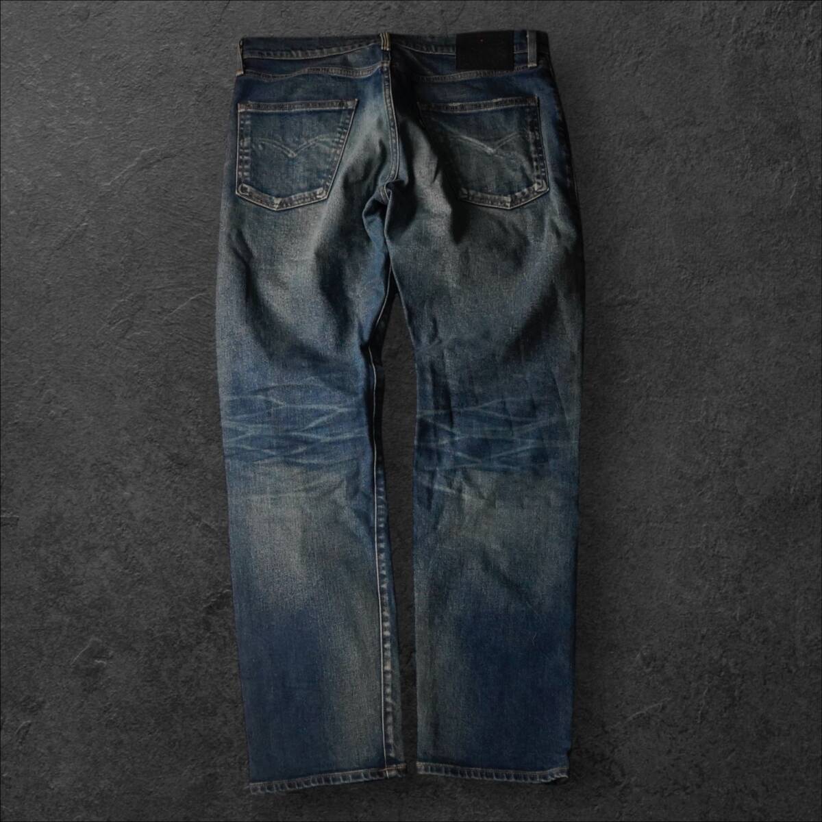 100円＠H372＠ リーバイス 502 MADE CRAFTED デニムパンツ W32 L32 メンズ ストレート ジーンズ 日本制 BIG E Levi's