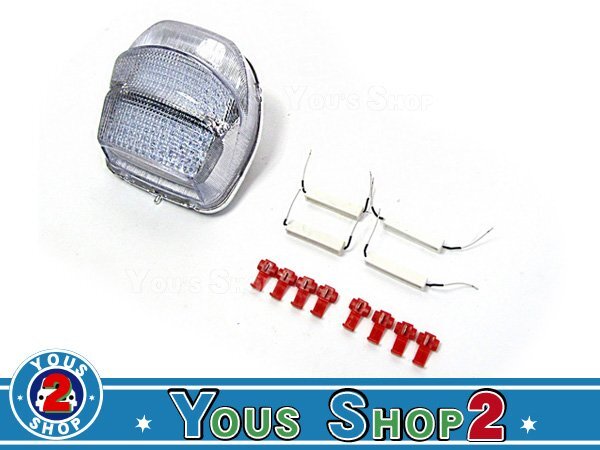 SUZUKI GS500E ウインカー連動(dòng)機(jī)能 LED テールランプ クリア