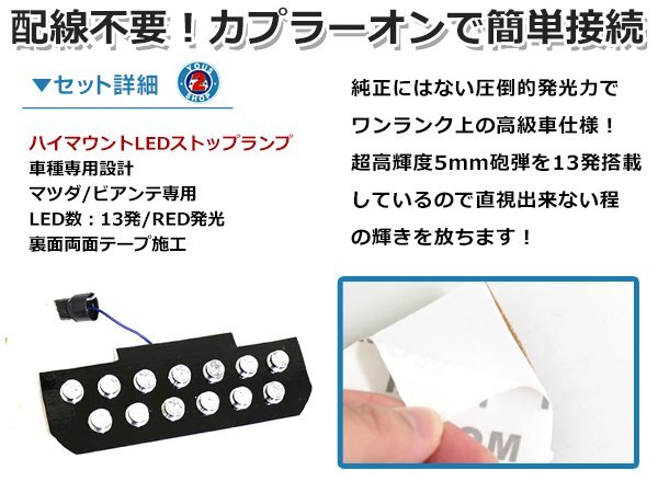 メール便送料無料 ビアンテ CC系 ハイマウントストップランプ LED基盤 安定発光！ 明るさ抜群！ 13連LED搭載！ハイマウントランプ