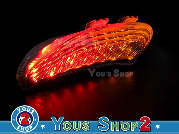 CBR1000RR CBR600RR クリアレンズ LED テール ウィンカー內(nèi)臓