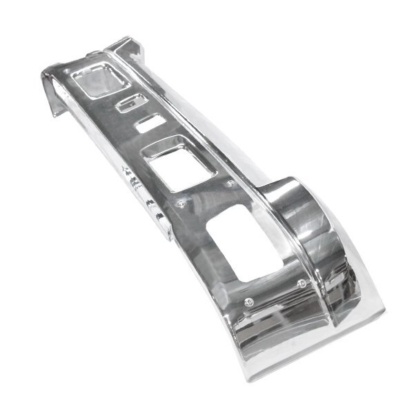 Б 大型商品 送料無料 新品 いすゞ 07エルフ 標(biāo)準(zhǔn) サイズ H19.1～H24.12 ワイドキャブ メッキ フロントバンパー バンパーグリル デコトラ