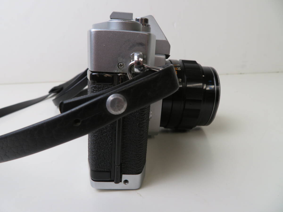 ▽フィルムカメラ Canon キャノン EX EE 50mm F1.8 一眼レフカメラ ビンテージ シャッター切れること確認(rèn)