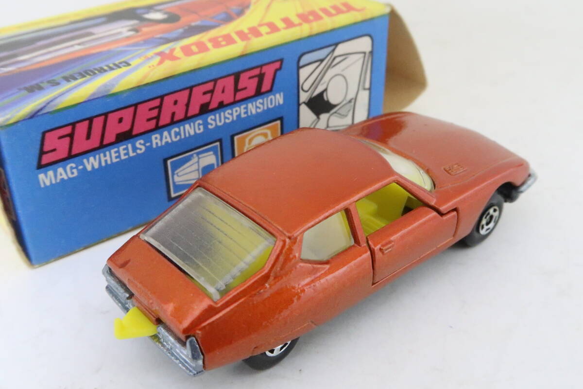 matchbox CITROEN SM MASERATI Citroen с ящиком 1/60? Англия производства ширина 