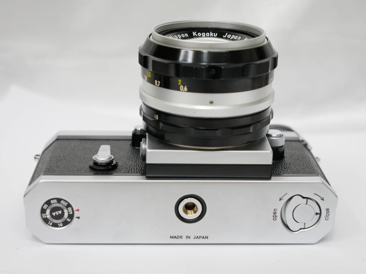 #4960 NIKON F 50mm F1.4 28mm F3.5 nikkor-s auto アイレベル 一眼レフフィルムカメラ レンズ2本