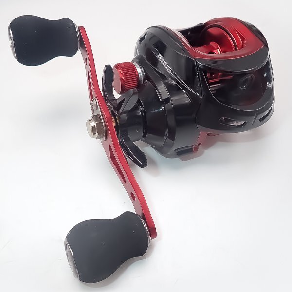  катушка bait reel правый руль 18+1BB 7.2:1 повышенная передача черный красный высокая эффективность высокий стоимость исполнения модель осьминог рыбалка 