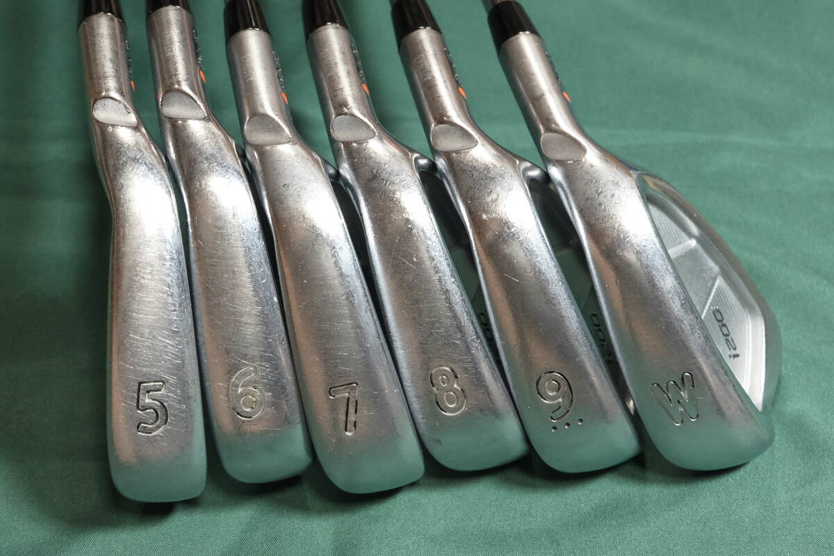 中古 PING i200 アイアン 5番～W 6本セット DG95 S200 オレンジドット