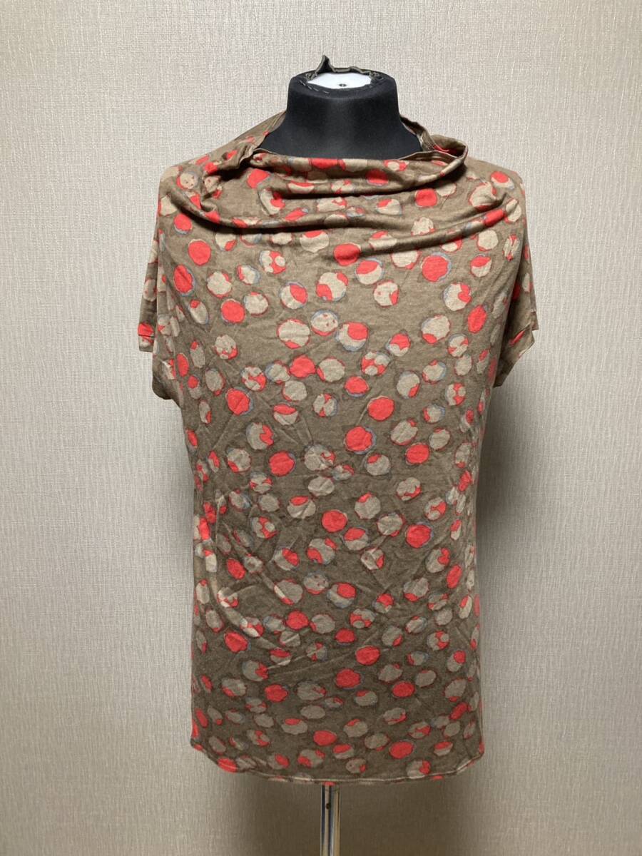 sensounico センソユニコ io comme io イオコムイオ トップス カットソー 古着 レディース 半袖 夏 ３８ チュニック io-6-105_画像1