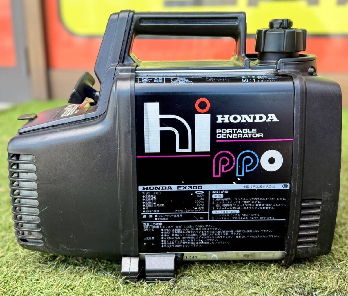  старт проверка анимация иметь * HONDA Honda генератор EX300 100V 50Hz..OK h0622-4-3.5b