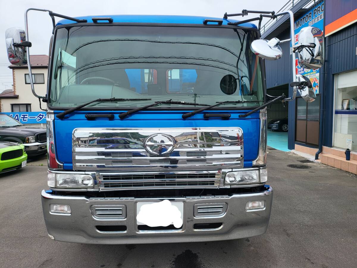 ★即戦力★クレーン積載車★日野プロファイアH12年★4段クレーンラジコン付★車検付き★積載量8.9t★ウインチ★埼玉発★