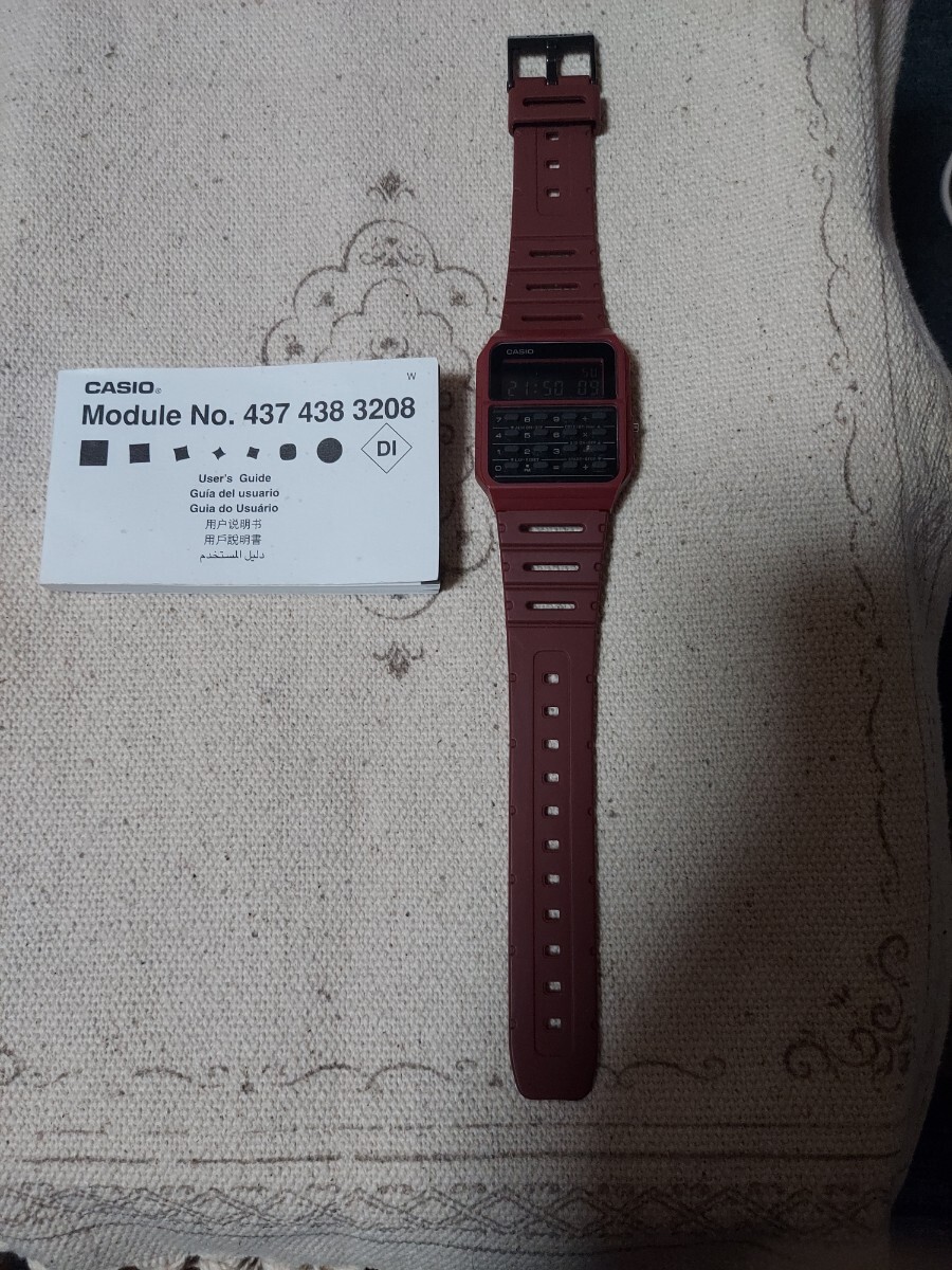  Casio Data Bank. модель No.4374383208 Casio наручные часы работа товар 