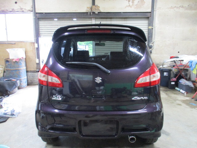 現車191 H20年 HG21S セルボ スズキ バックドア/リアゲート ZED/ミステリアスバイオレットP〔翌日発送〕即決!※個人様宅配送不可_画像2