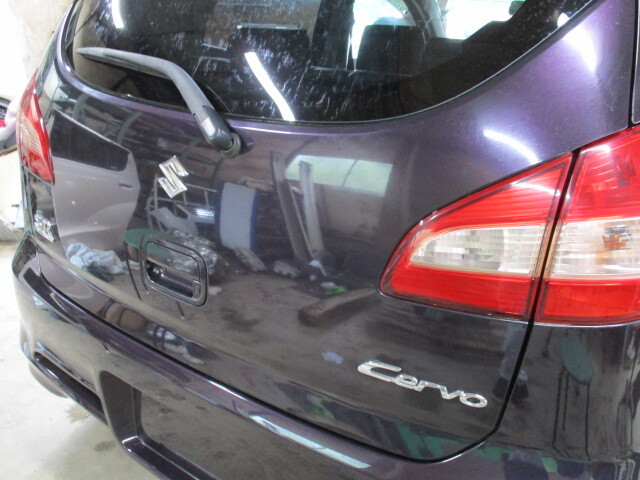 現車191 H20年 HG21S セルボ スズキ バックドア/リアゲート ZED/ミステリアスバイオレットP〔翌日発送〕即決!※個人様宅配送不可_画像5